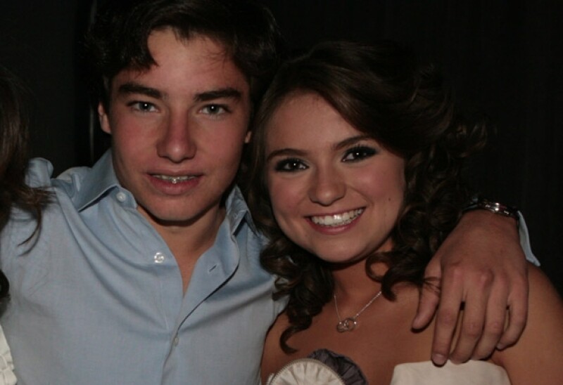 La joven pareja inició su romance en 2010.