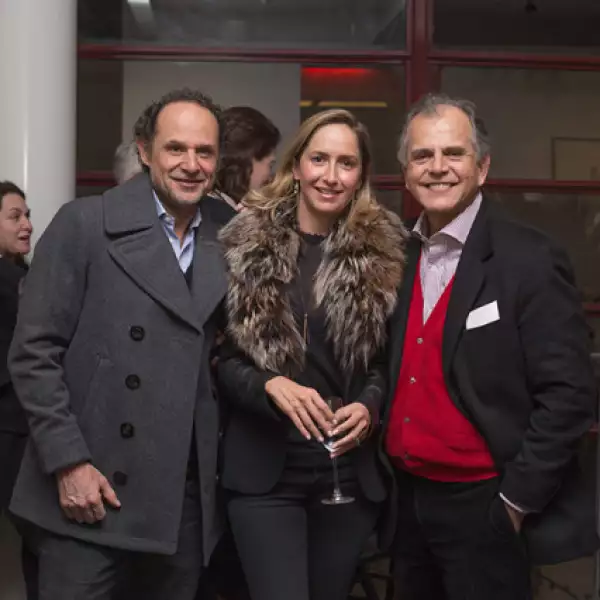 Federico Rivera Río, Liliana Gutiérrez y Jaime Riestra