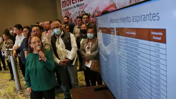 encuesta de Morena para la presidencia