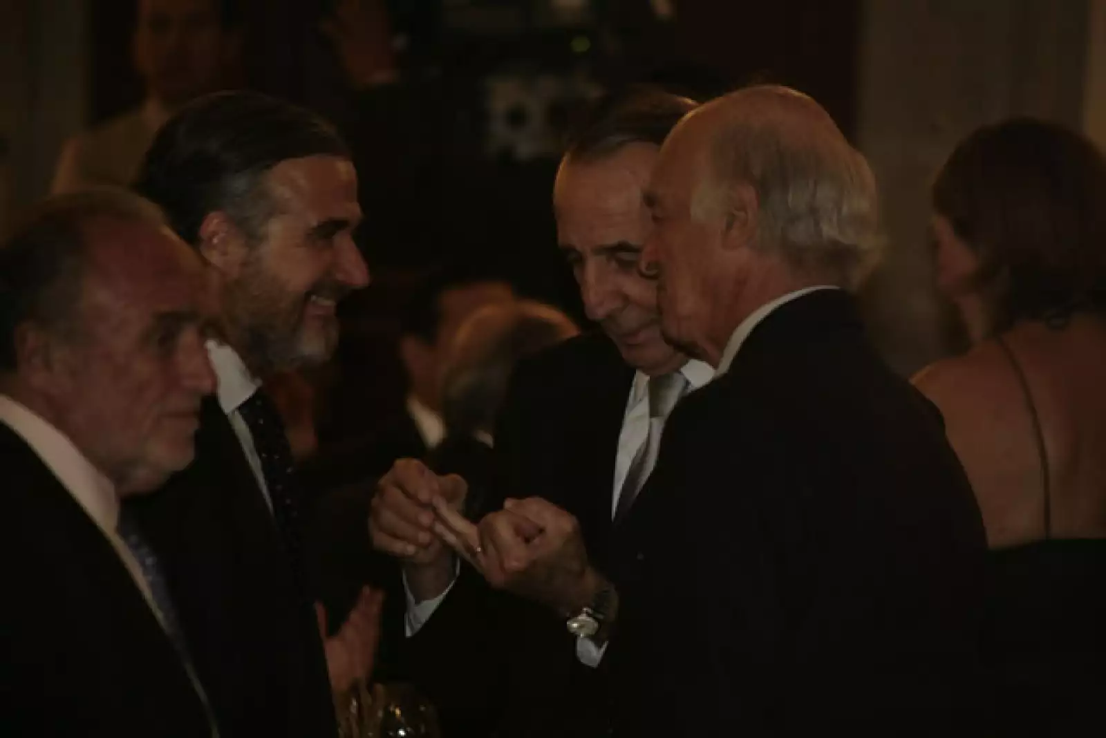 Cena Sarkozy en Palacio Nacional