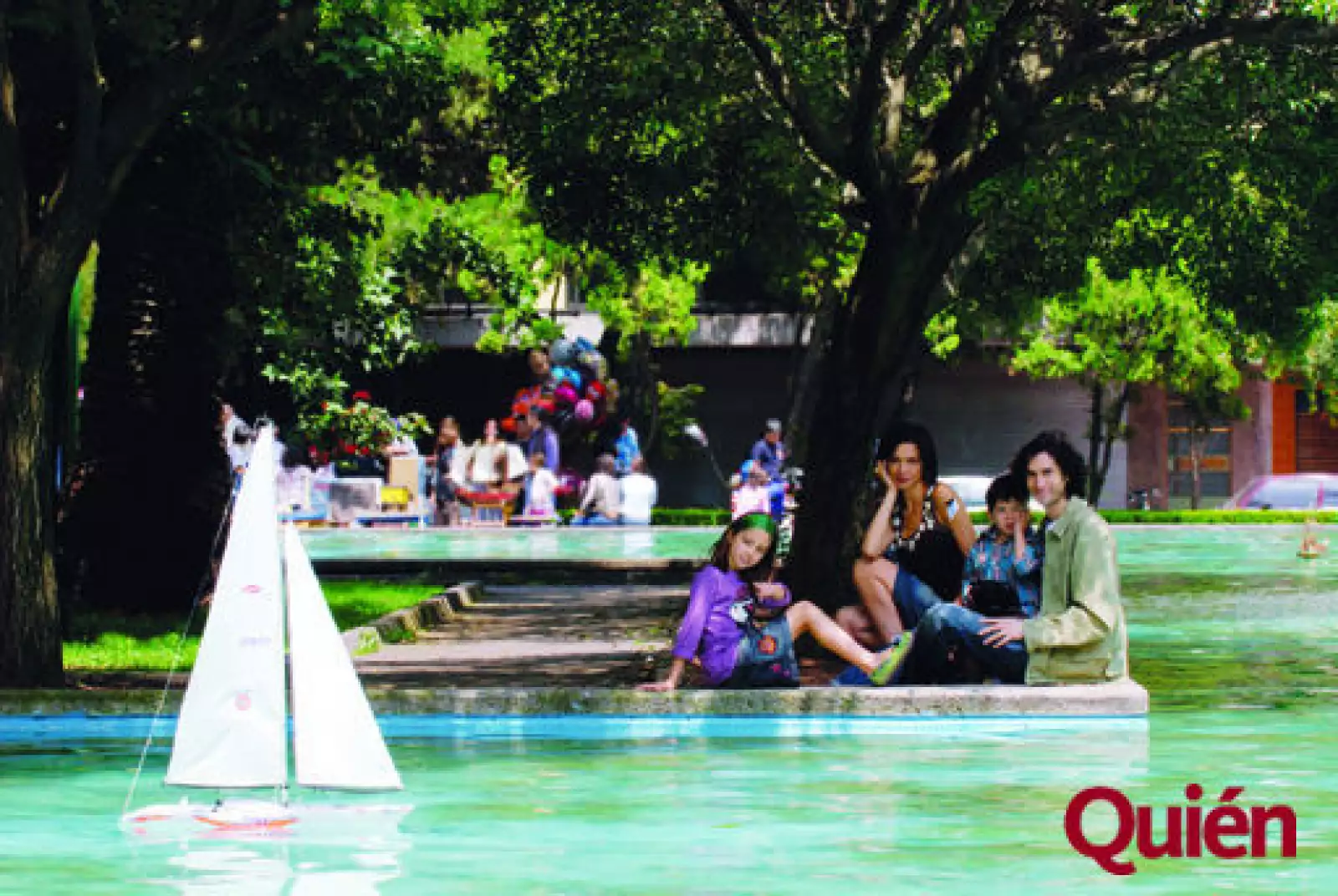 Benny Ibarra, Mateo Ibarra, María Ibarra, Celina del Villar