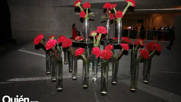 Arlette Salas/Arquitectura Floral se encargó de la decoración de flores