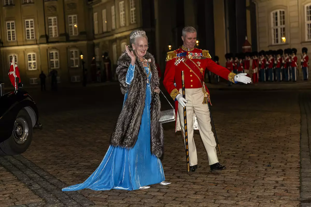 Danish Queen Margrethe Hosts New Year's Levee In Copenhagen