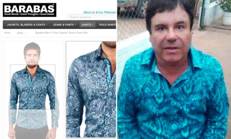 Las camisas están a la venta en Internet y Los Ángeles.