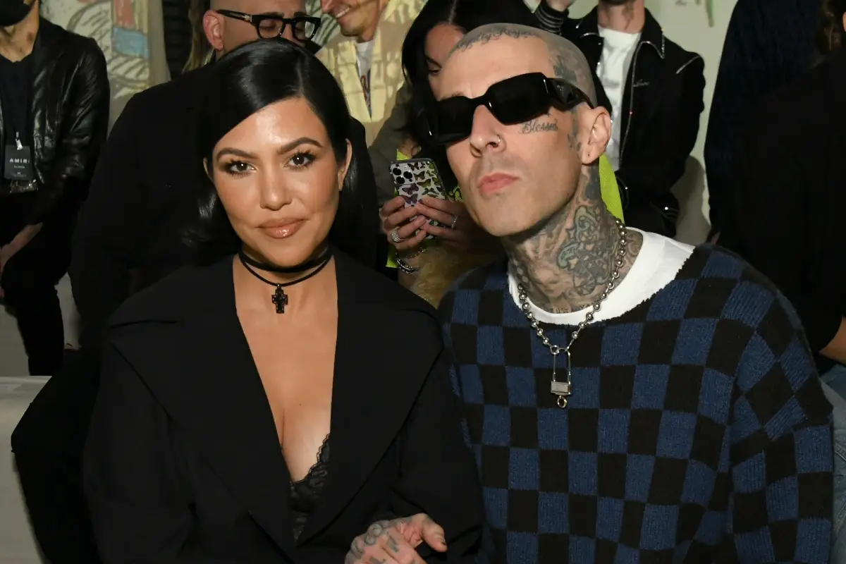 Kourtney Kardashian y Travis Barker 