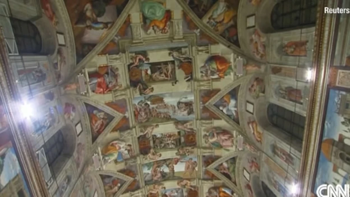 El fresco de Miguel Ángel en la Capilla Sixtina tiene una nueva ?visión? gracias a nueva tecnología