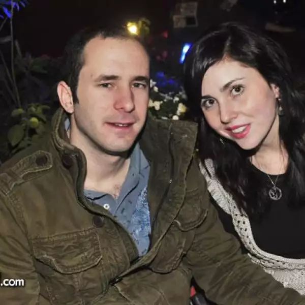 Estebán Mayer y Gaby Padilla