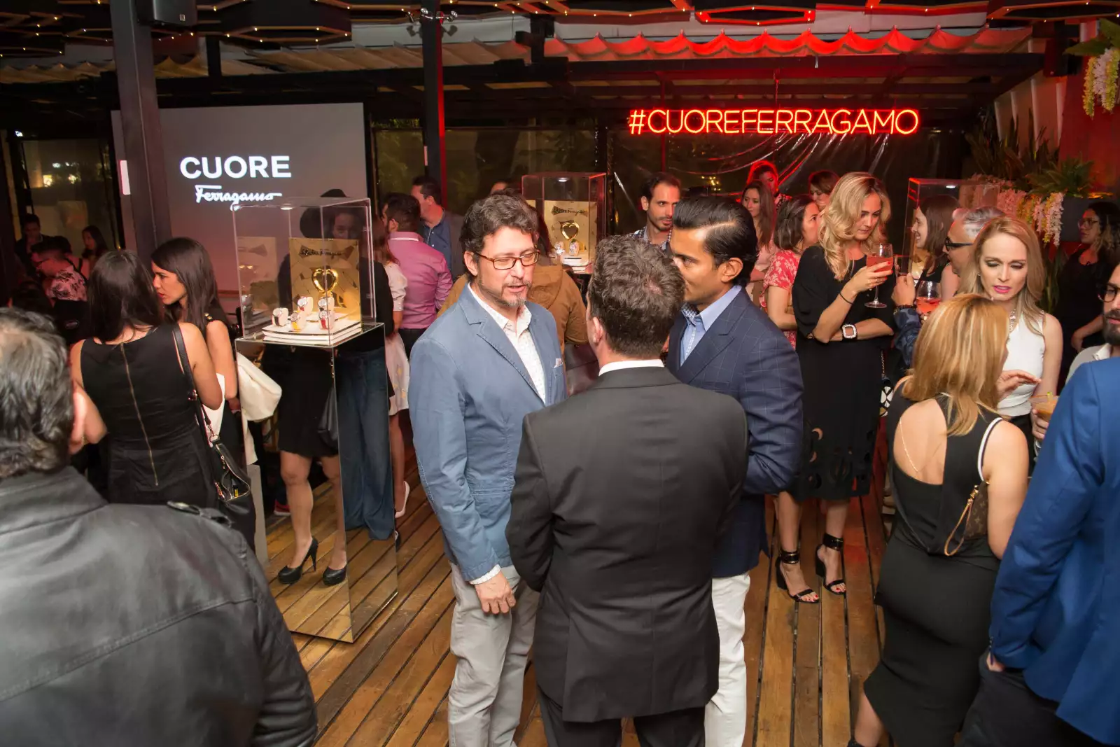 Evento Ferragamo en el restaurante Amalia de Polanco