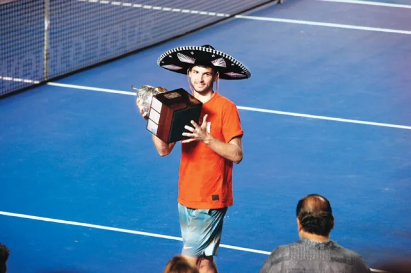 Entre rumores de una ruptura amorosa Maria Sharapova y Grigor Dimitrov, la pareja de tenistas más hot del momento, forman parte de los jugadores que participarán en el AMT 2015.