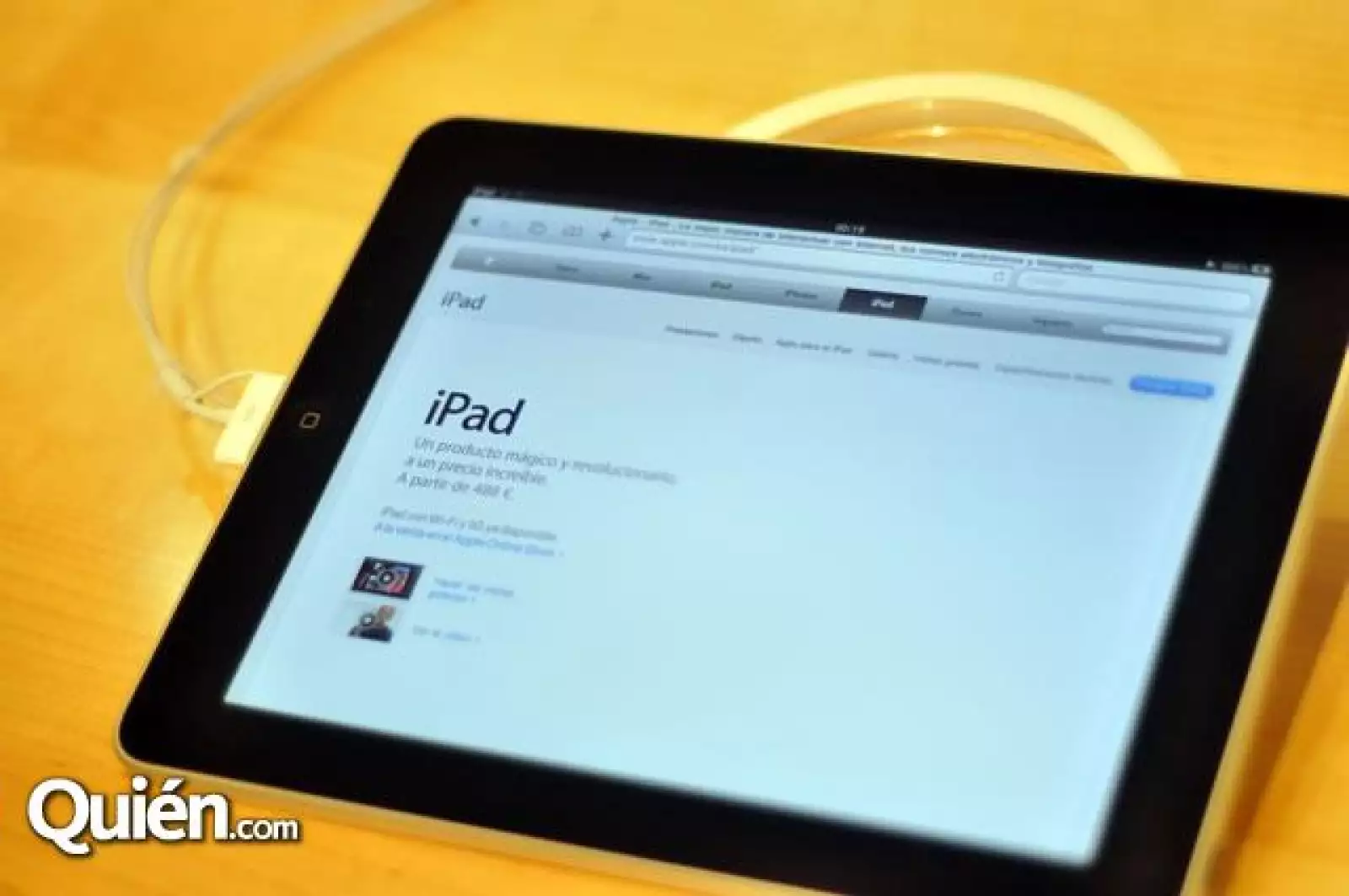 Lanzamiento a la venta del IPAD