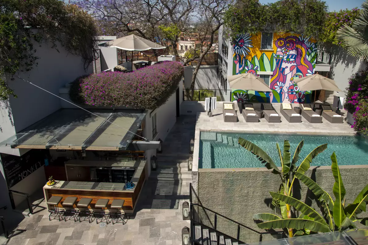 Hotel Matilda, un clásico que celebra el arte mexicano

