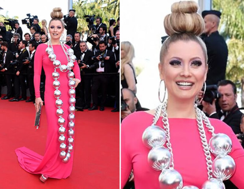 Elena Lenina en Cannes.