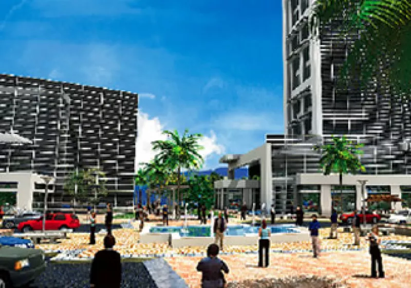 El diseño del área comercial buscará una certificación LEED Plata, por lo que tendrá sistemas de ahorro de energía y agua, al igual que de pasivos de clima. (Foto: Cortesía Guanajuato Puerto Interior)