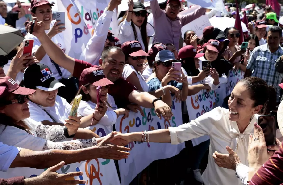 MEXICO-ELECTION-CAMPAIGN-SHEINBAUM