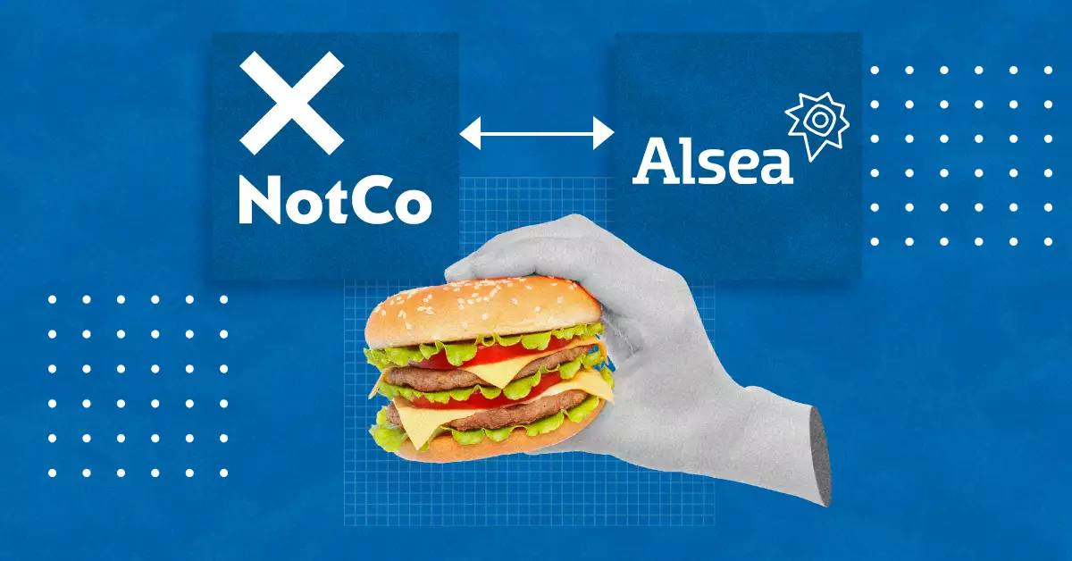 La chilena NotCo proveerá de carne y lácteos veganos a los restaurantes de Alsea
