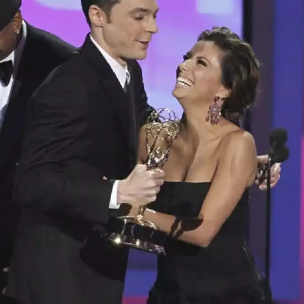 Eva Longoria fue quien premió a "Sheldon Lee Cooper".