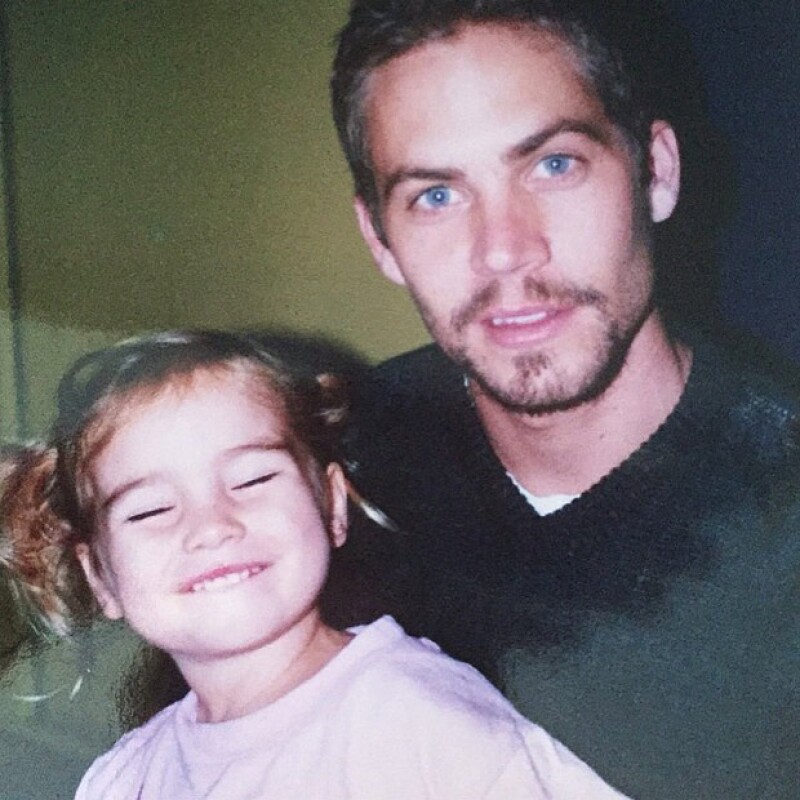 Esta no es la primera vez que Meadow comparte fotos con su padre, pero sí la primera en la que ella ya no es una bebé.