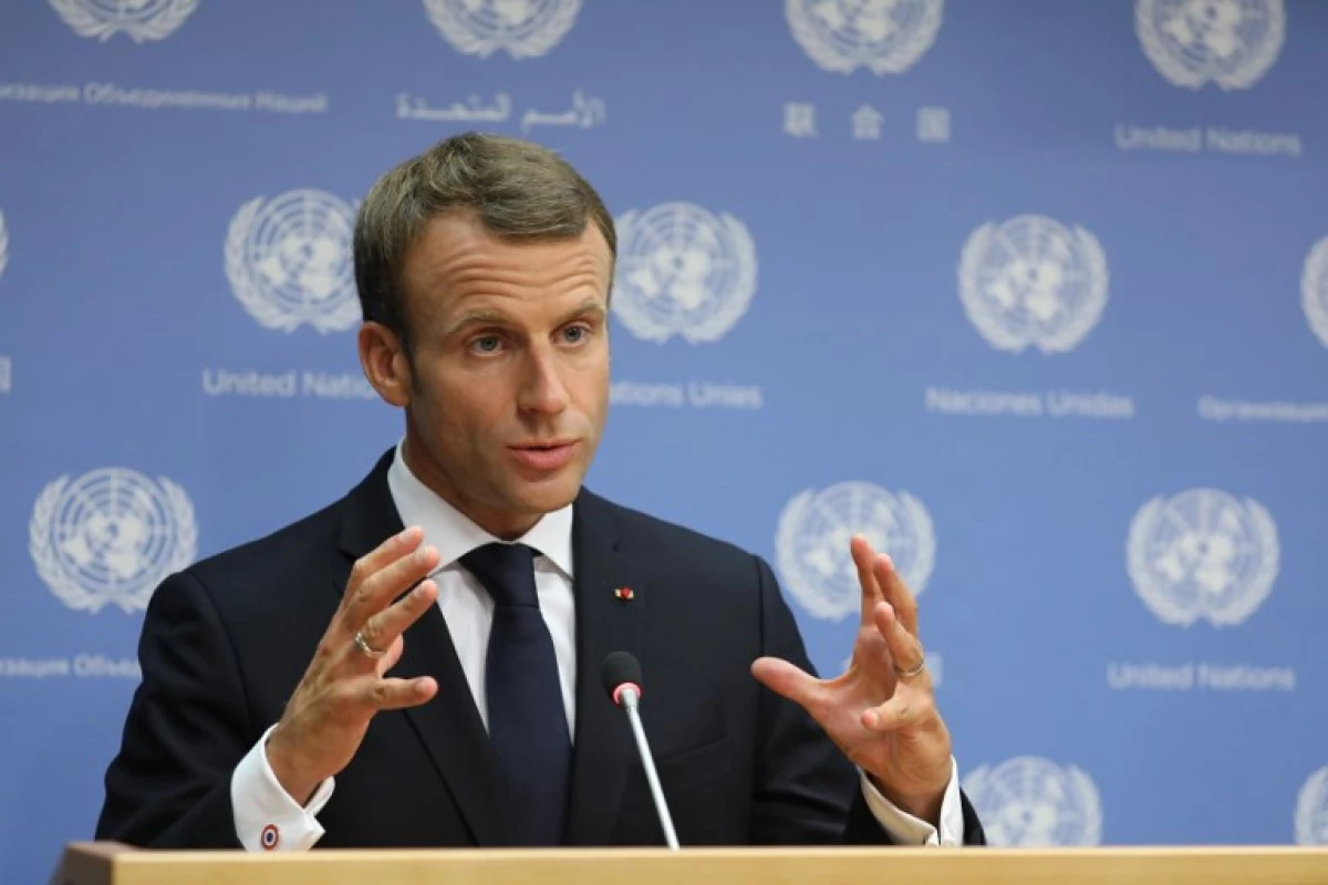 Emmanuel Macron ONU