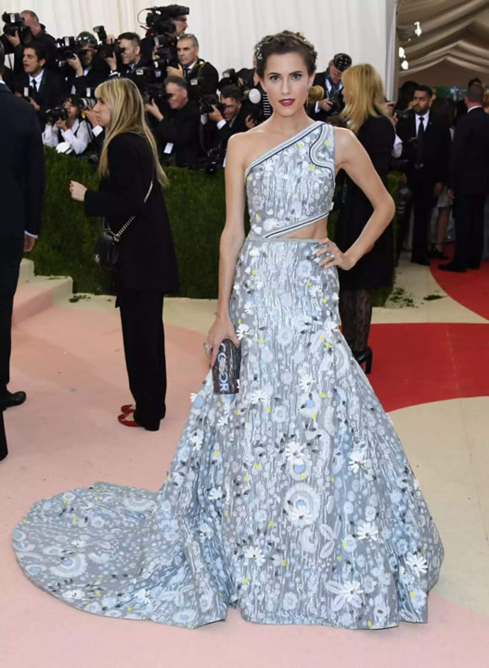 Allison Williams en Brian Atwood.