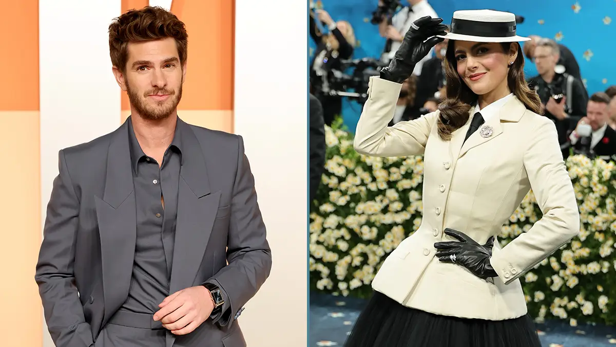 Andrew Garfield y Monica Barbaro