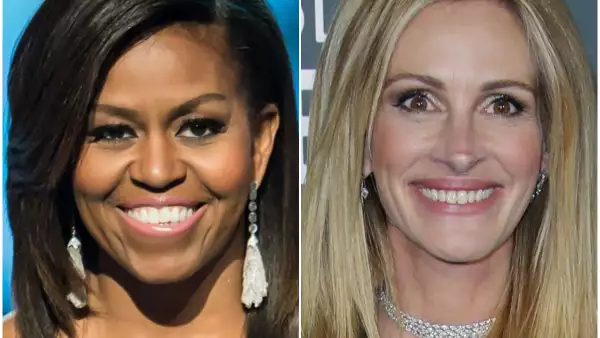Michelle Obama y Julia Roberts