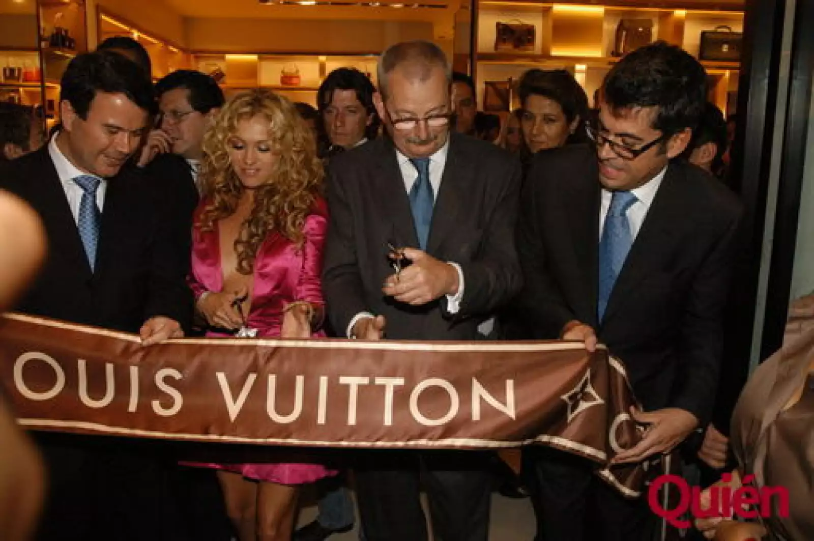 Federick Muselle, Paulina Rubio, Patrick Vuitton, Carlos Salgado