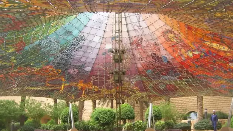 Diplomatic Club Heart Tent, Riyadh, Arabia Saudita (Pritzker Academy)