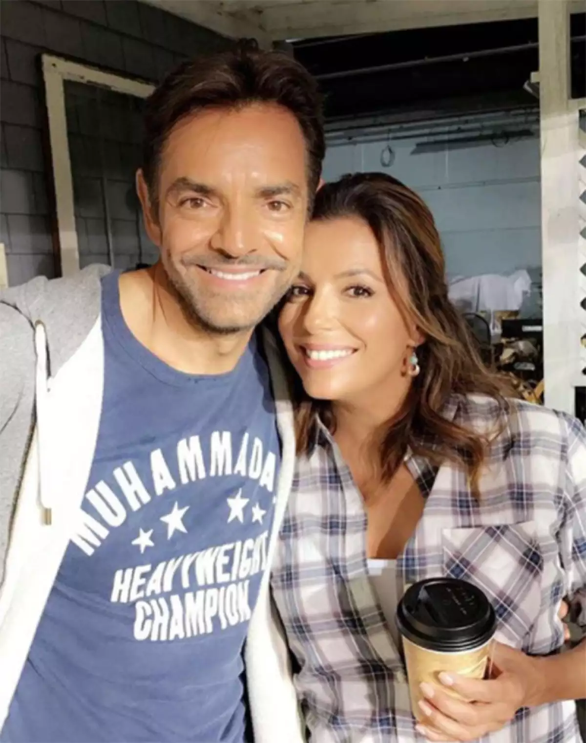 Eugenio Derbez y Eva Longoria