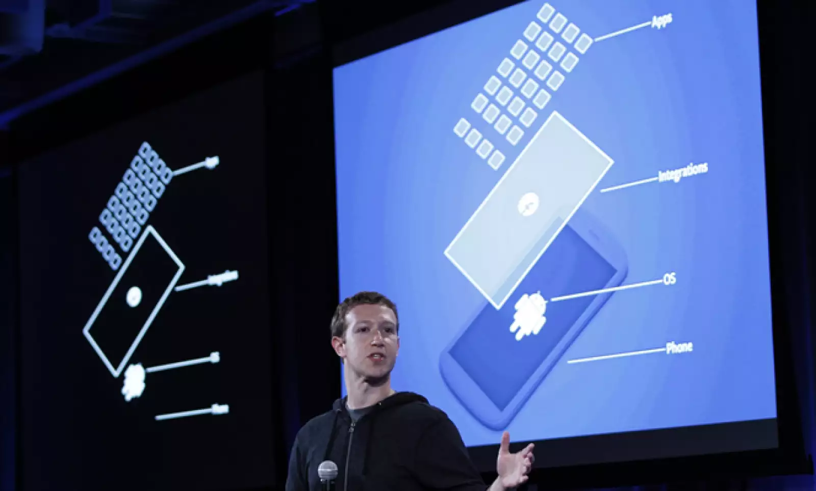 Las notificaciones y conversaciones con tus amigos en la red social, aparecerán en la pantalla principal del teléfono.