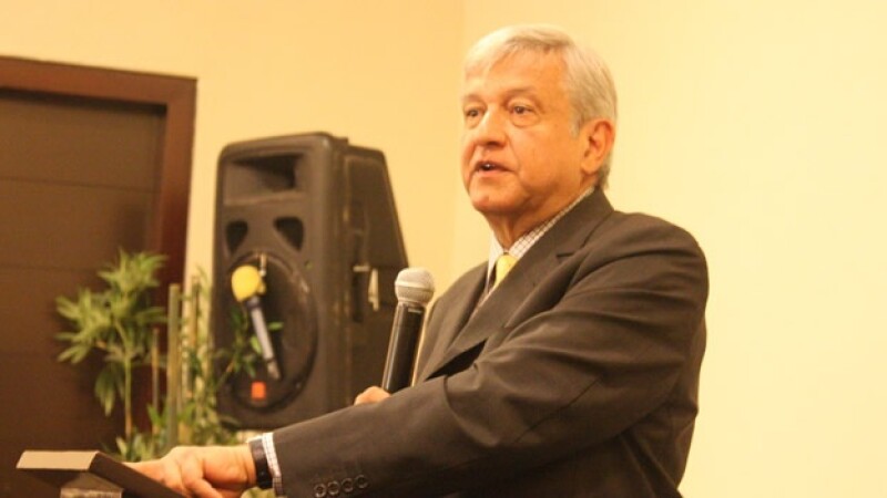 Por la mañana Andrés Manuel López Obrador dio una conferencia de prensa en Guadalajara
