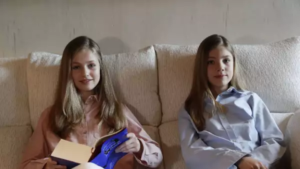 Princesa Leonor y la infanta Sofía