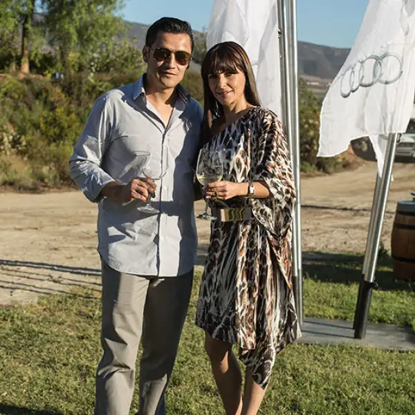 Luis Ruíz y Jaqueline Landeta