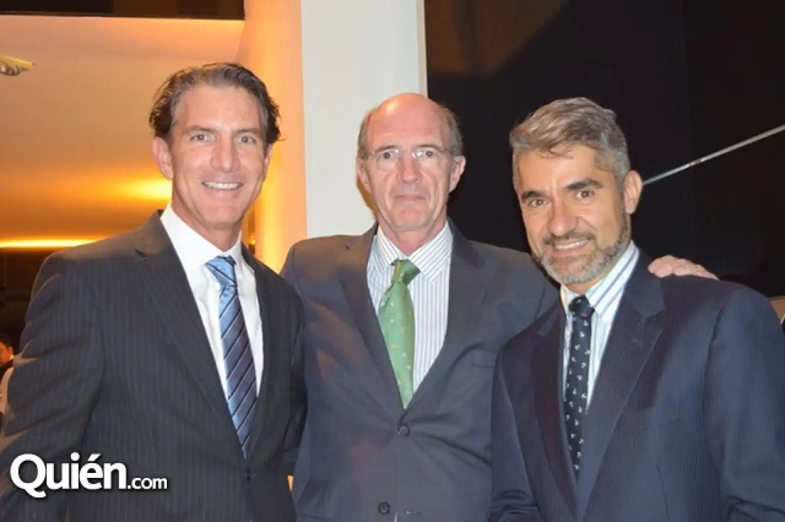 Sergio Stern,Joaquín Creixell y Óscar Sanabria.