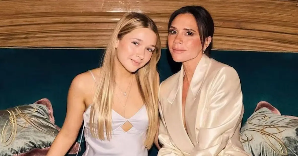 Harper y Victoria Beckham