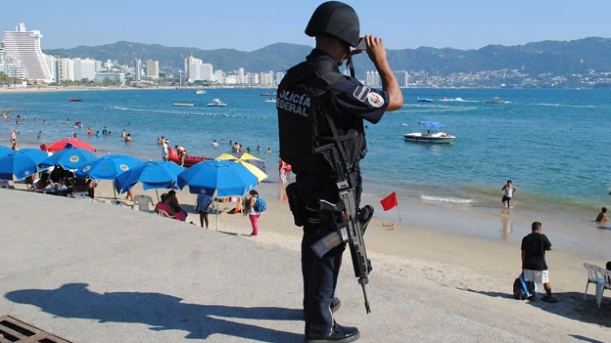 policia federal, acapulco