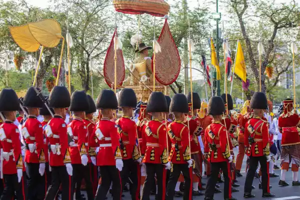 King Rama X Coronation, Grand Palace, Bangkok, Thailand - 04 May 2019