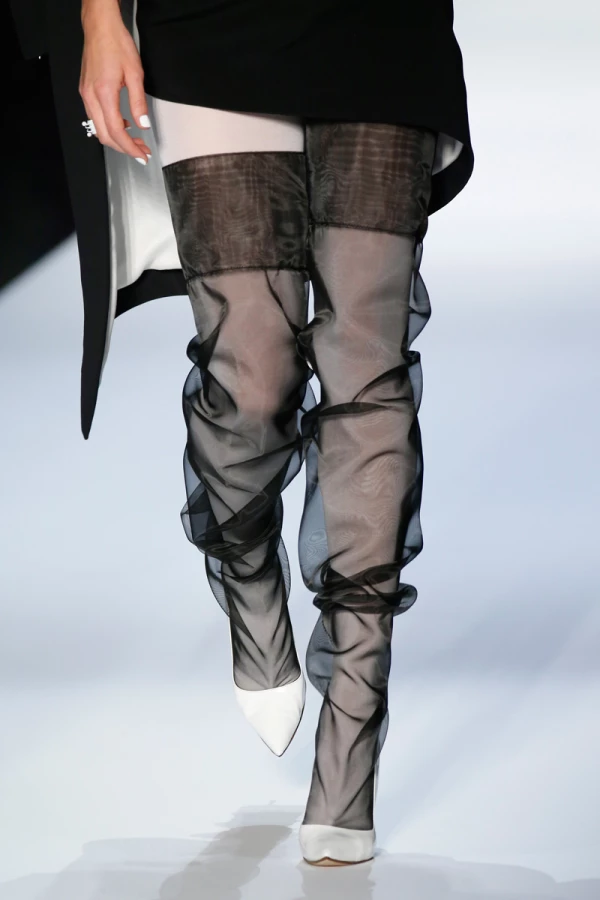 Jean-Paul Gaultier show, Detail, Spring Summer 2018, Haute Couture Fashion Week, Paris, France - 24 Jan 2018