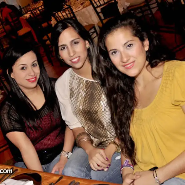 Nancy Cárdenas, Michelle Arenas y Daniela Gómez