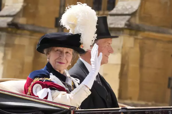 The Order Of The Garter Service At Windsor Castle