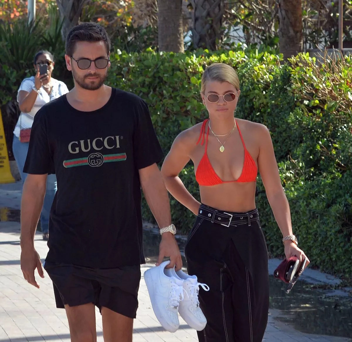 Scott Disick and Sofia Richie out and about, Miami Beach, USA - 23 Sep 2017