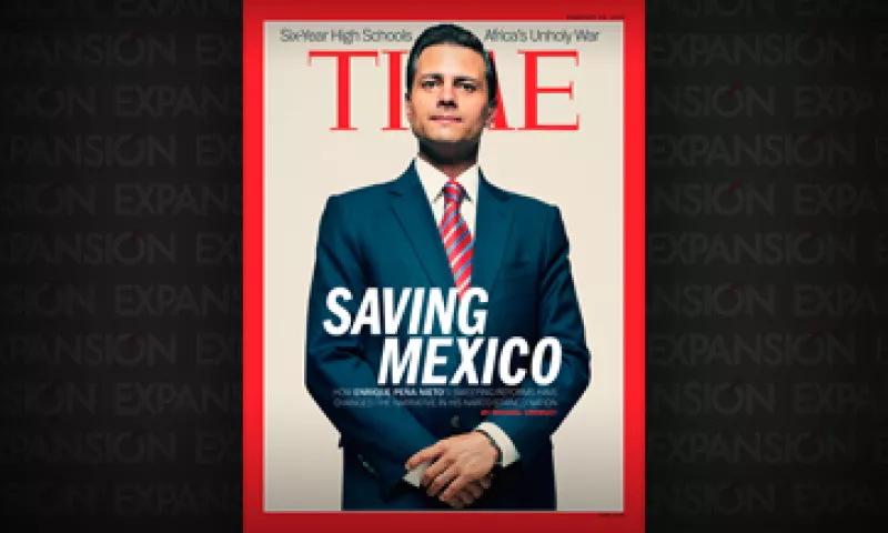 La revista destaca los logros del presidente de México. (Foto: Cortesía Revista Time)