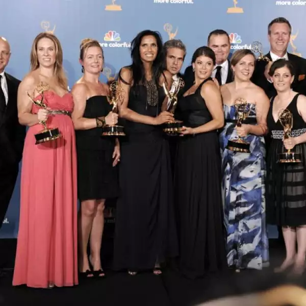 Aquí varios de los responsables del triunfo de Top Chef.