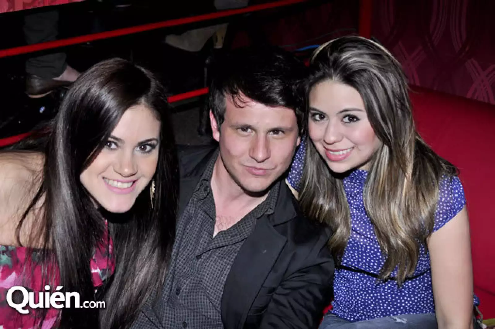 Lorena García,David Leal y Marlene Solís