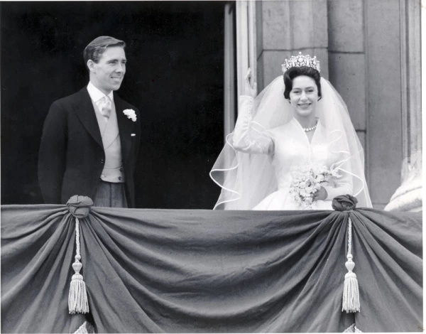 Antony Armstrong Jones y la princesa Margarita