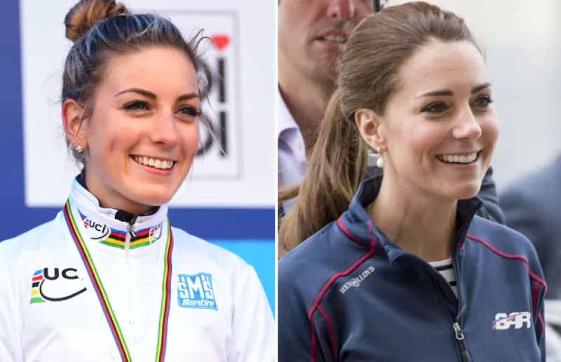 La ciclista francesa Pauline Ferrand-Prevot ha llamado la atención en los Juegos Olímpicos 2016 por su innegable parecido con la duquesa de Cambridge.