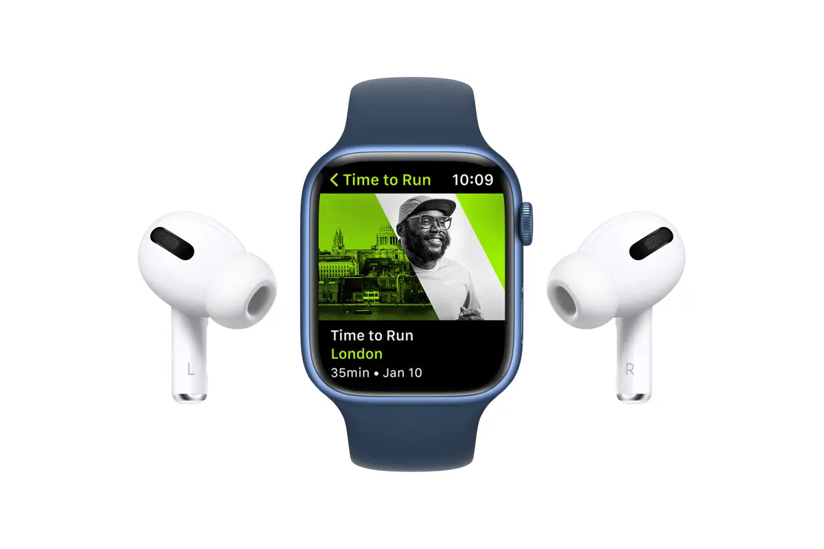 Hora de correr en Apple Fitness