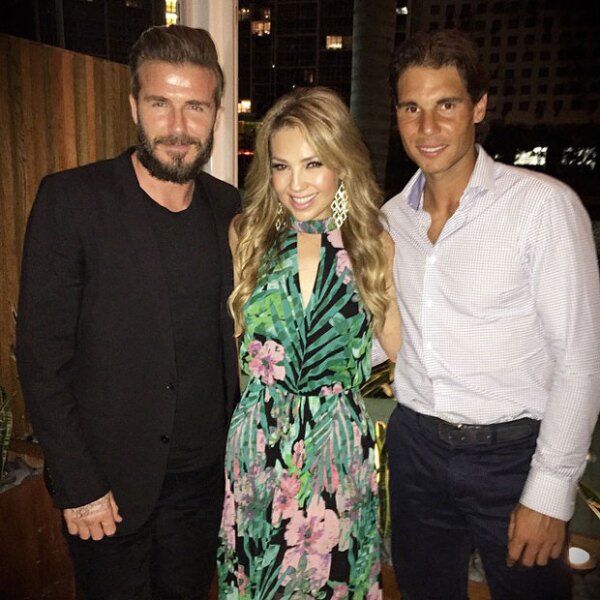 Asimismo, Nadal y Beckham se conocieron durante la fiesta en honor al cumple de Tommy Hilfiger.