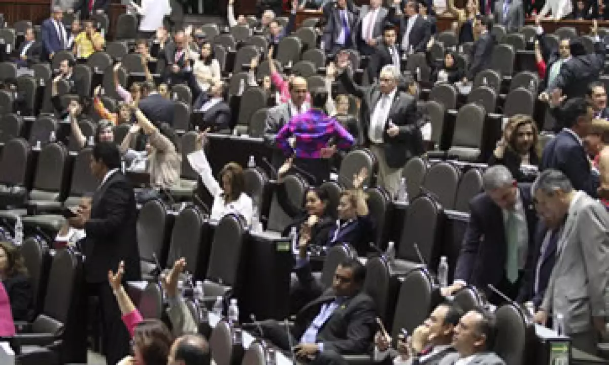 En lo general el documento se aprobó por 328 votos a favor.(Foto: Cuartoscuro )
