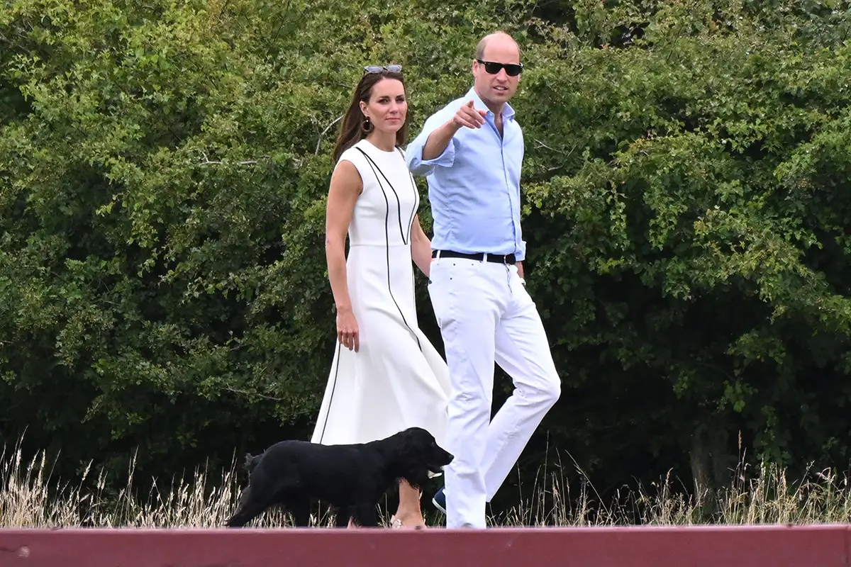 Prince William at Out-Sourcing Inc. Royal Charity Polo Cup at Guards Polo Club, Windsor, UK - 06 Jul 2022