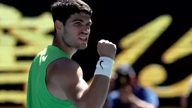 Abierto de Australia: Alcaraz celebra su partido número 100 de Grand Slam con cómoda victoria
